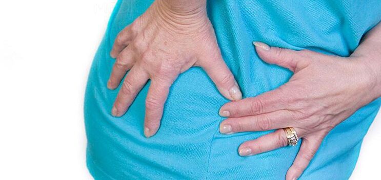 Symptom einer Arthrose des Hüftgelenks, Schmerzen unterschiedlicher Stärke.